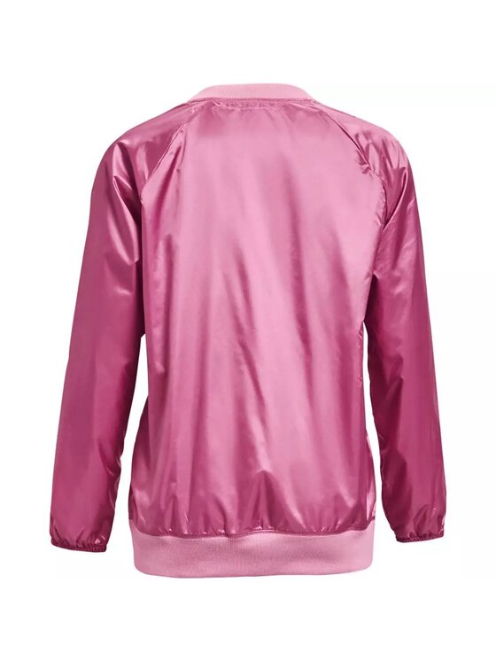 Under Armour Under Armour Bluza Recover Woven Shine Crew Różowy Loose Fit