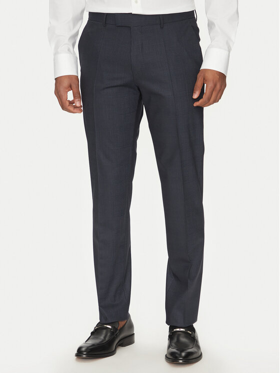BOSS BOSS Uzvalks H-Jeckson 50540757 Tumši zils Regular Fit