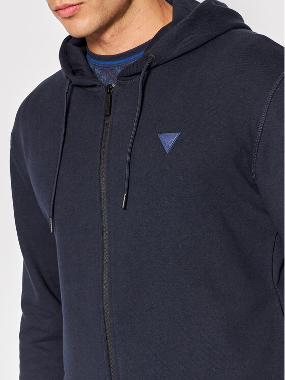 Guess Guess Bluză Z2YQ28 KAIJ1 Bleumarin Regular Fit