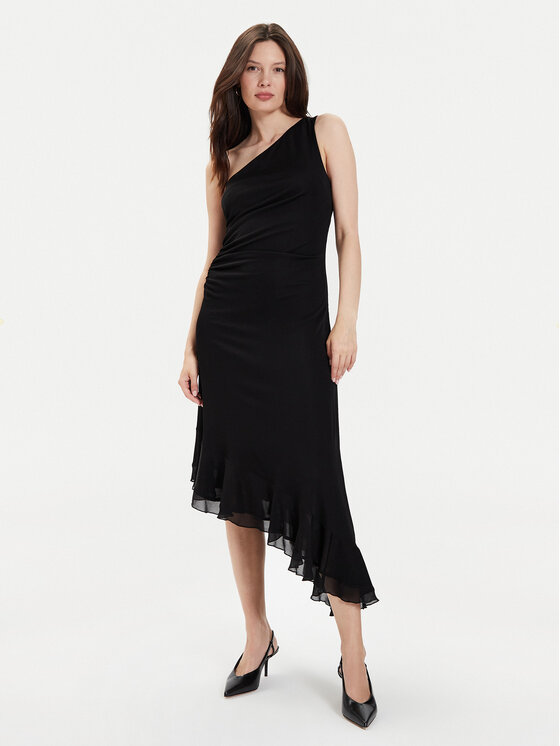 TWINSET TWINSET Rochie cocktail 241TT2093 Negru Regular Fit