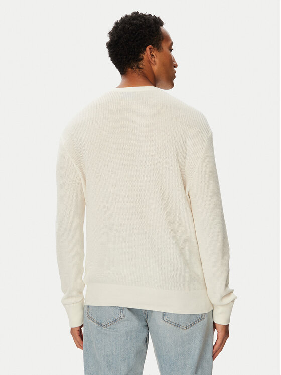 HUGO HUGO Maglione Sranger 50566411 Crema Relaxed Fit