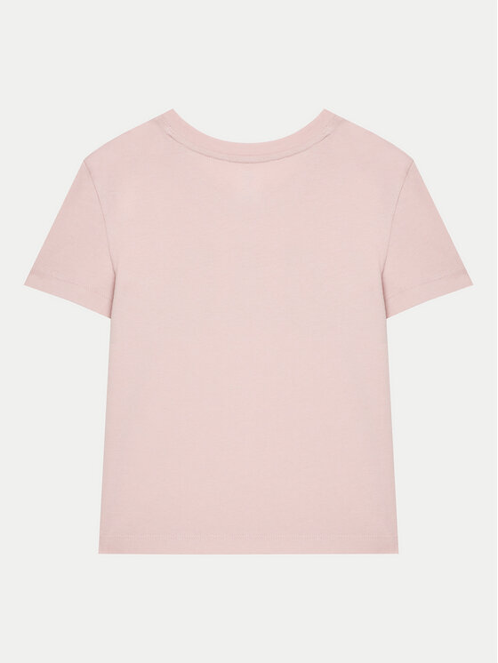 Gap Gap Majica 628713-00 Roza Relaxed Fit
