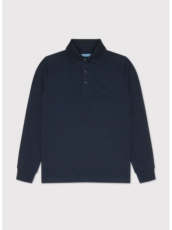 Pako Lorente Pako Lorente Longsleeve P22WF-TL-001 Granatowy Classic Fit