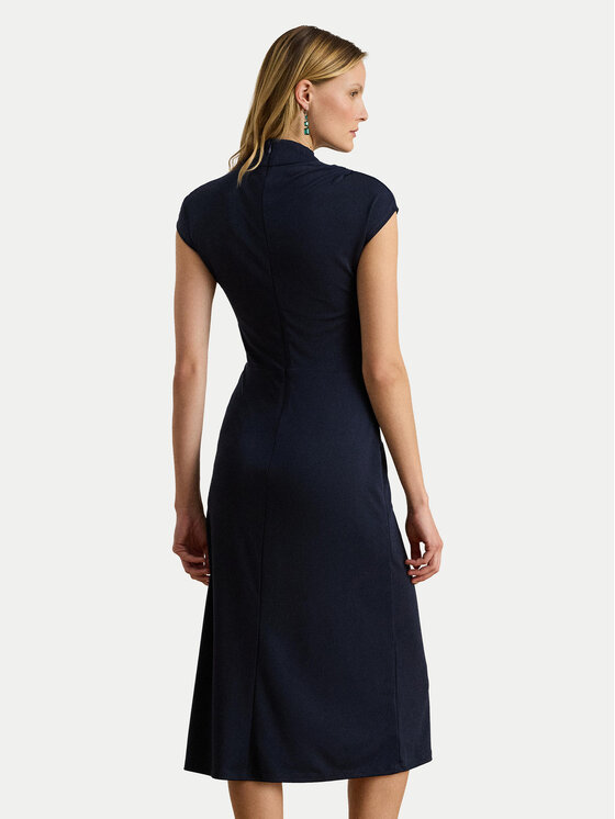 LAUREN RALPH LAUREN LAUREN RALPH LAUREN Koktejlové šaty 200P03732001 Tmavomodrá Slim Fit