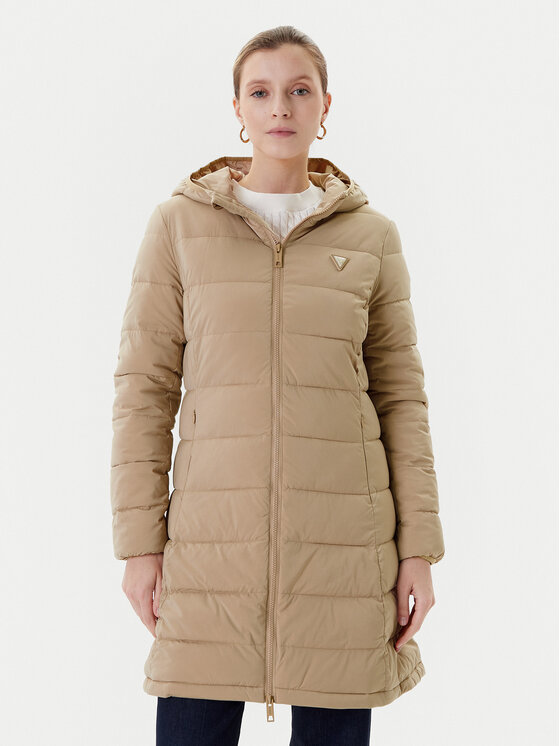Guess Guess Télikabát V4YL05 WF3X0 Bézs Regular Fit
