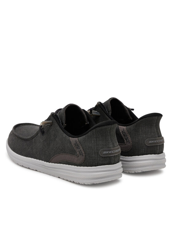 Skechers Skechers Μοκασίνια Melson-Coronado 210959/BKGY Μαύρο