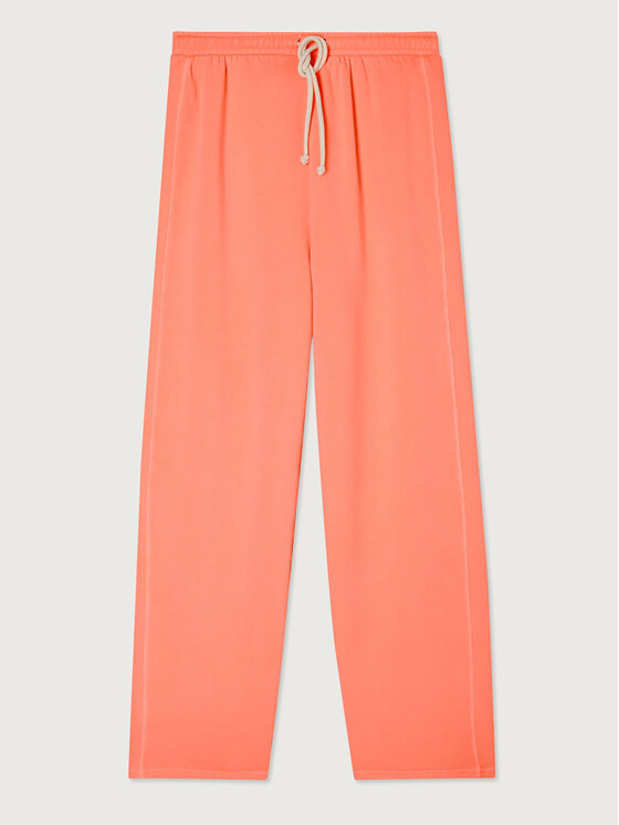 American Vintage Pantaloni trening IZU05AH23 Portocaliu Relaxed Fit
