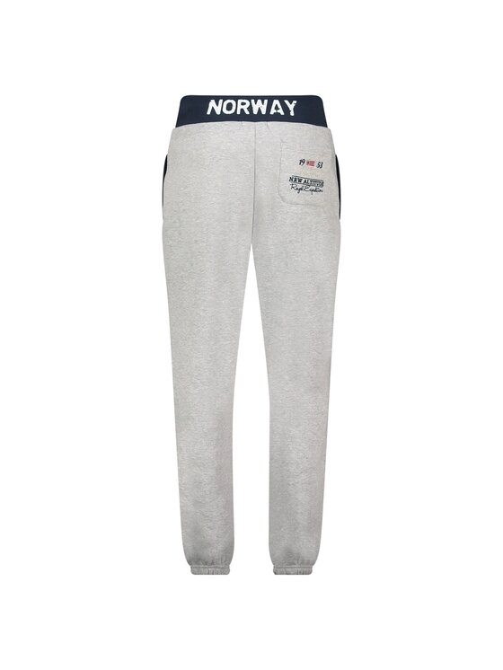 Geographical Norway Geographical Norway Spodnie dresowe WY8622H/GN-Blended Grey Szary Regular Fit