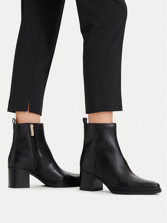 MICHAEL Michael Kors MICHAEL Michael Kors Ботильйони Lex 40F5LXME5L Чорний
