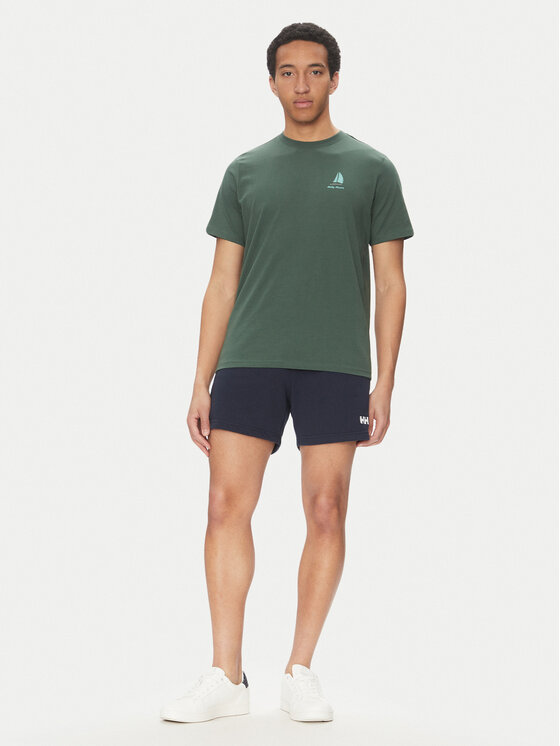 Helly Hansen Helly Hansen Футболка Shoreline 54601 Зелений Regular Fit