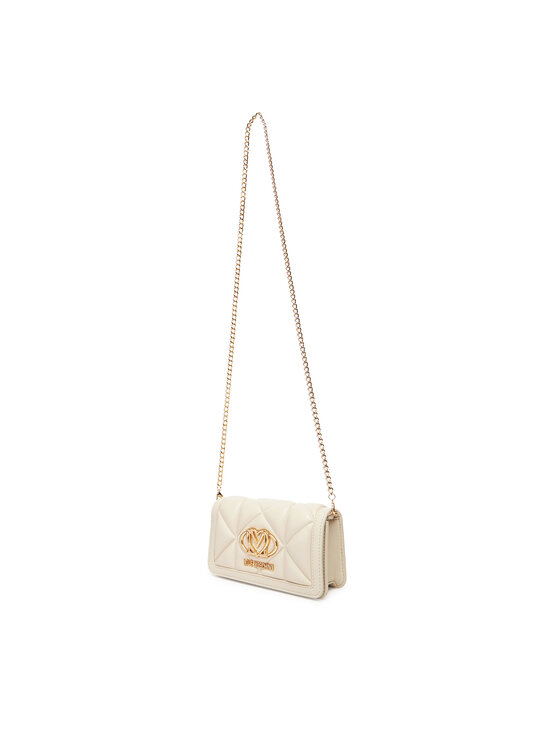 LOVE MOSCHINO LOVE MOSCHINO Голям дамски портфейл JC5640PP1NLC0110 Бежов