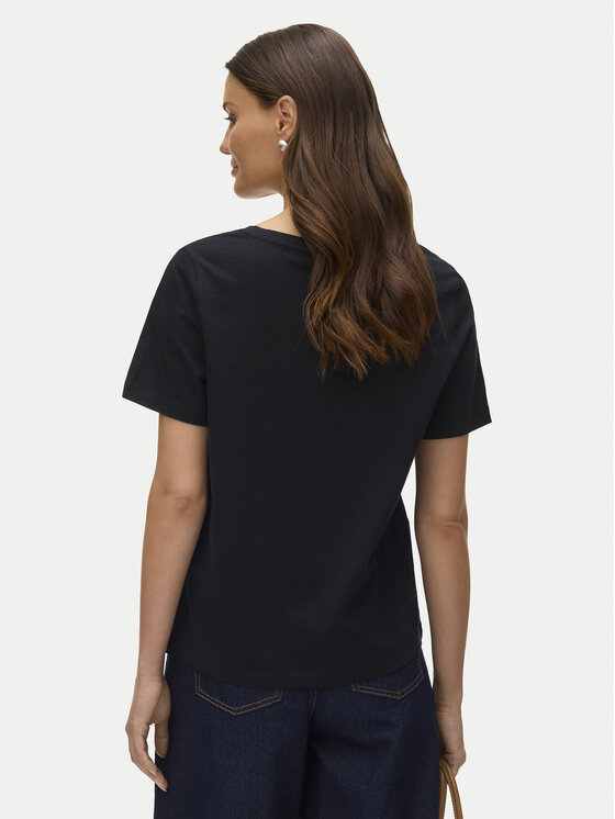 Vero Moda Vero Moda T-Shirt Paulina 10342926 Czarny Regular Fit