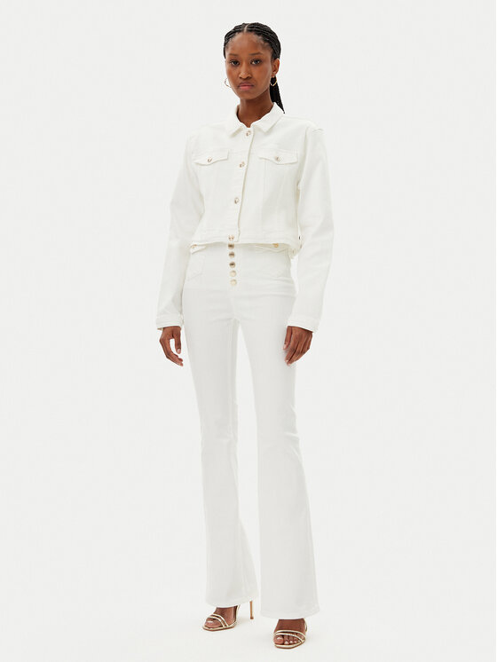 MET MET Giacca di jeans M10 175GC Bianco Regular Fit