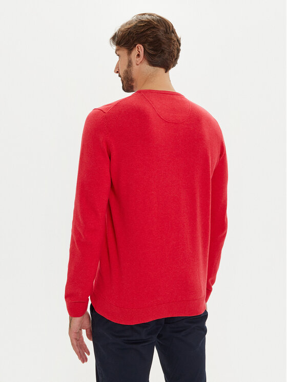 s.Oliver s.Oliver Sweter 2143173 Czerwony Regular Fit