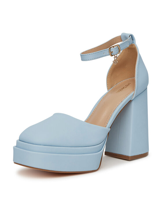 DeeZee DeeZee Czółenka LW85478-6 Niebieski