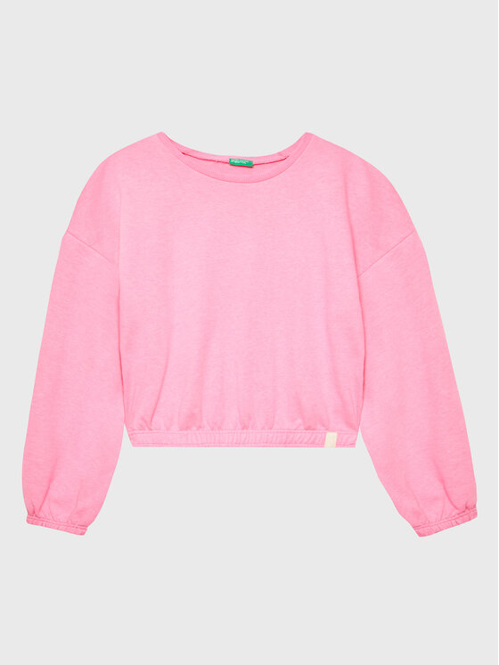 United Colors Of Benetton Felpa 3UHRC10AT Rosa Regular Fit, taglia : 160