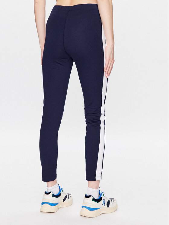 Diadora Diadora Legginsy Tweener 102.179326 Granatowy Slim Fit
