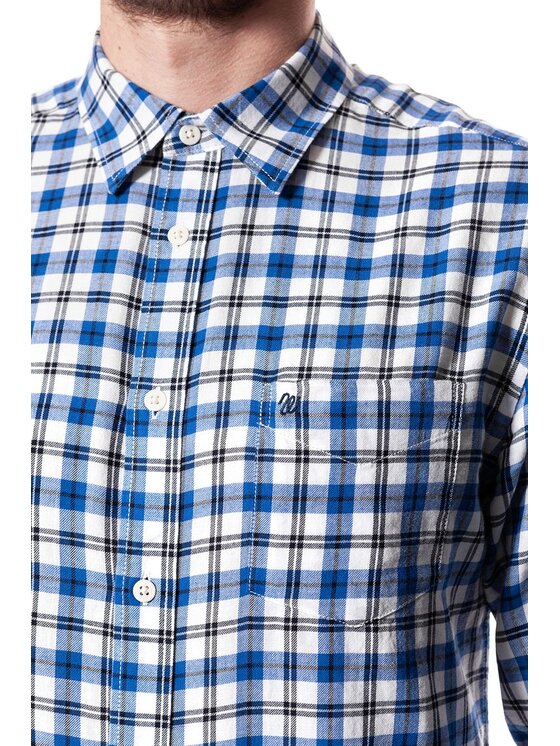 Wrangler Wrangler Koszula L/S 1PKT SHIRT Czarny Regular Fit