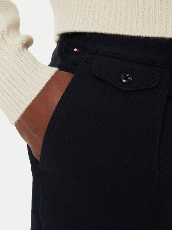 Tommy Hilfiger Tommy Hilfiger Chinos Harlem MW0MW40340 Sötétkék Tapered Fit
