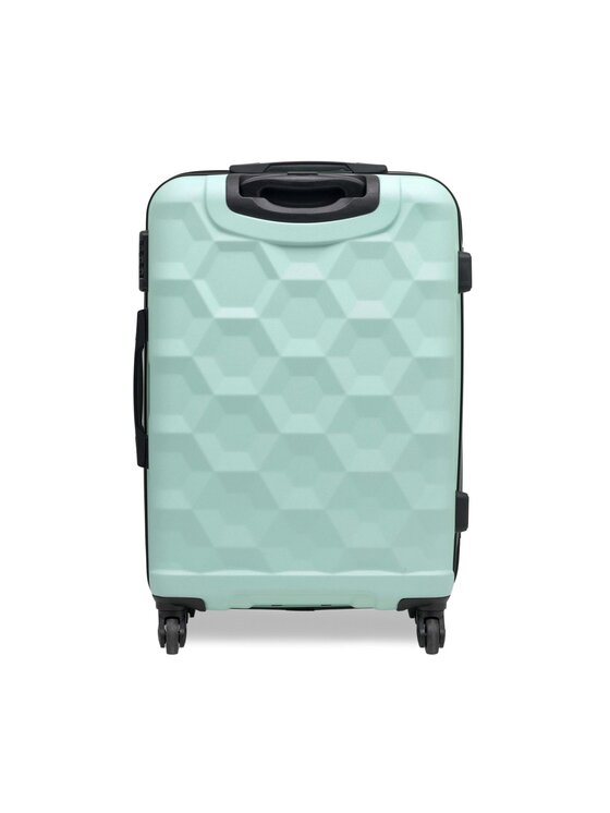 Lasocki Lasocki Velik kovček WAL-M-01MINT-ABS-04 Turkizna