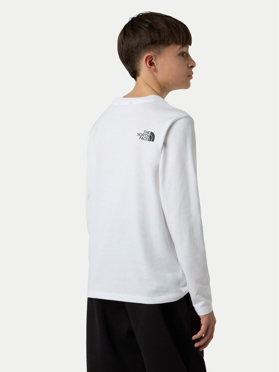 The North Face The North Face Blūze Easy NF0A89J2 Balts Regular Fit