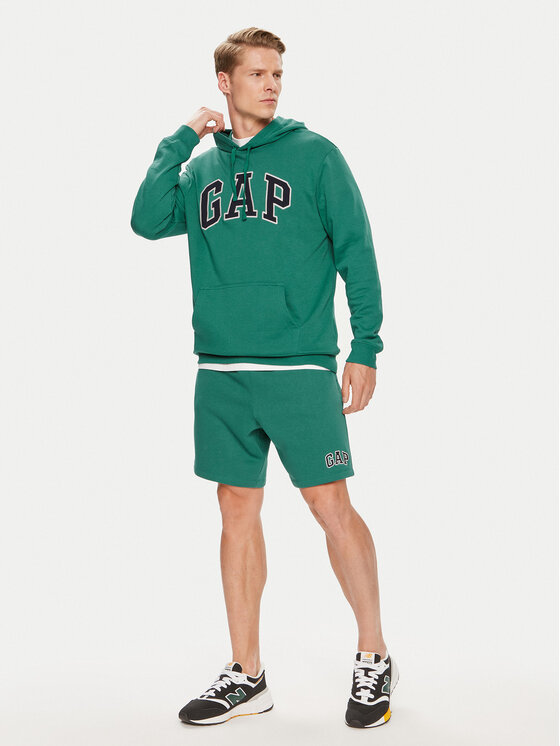 Gap Gap Džemperis 868460-00 Žalia Regular Fit