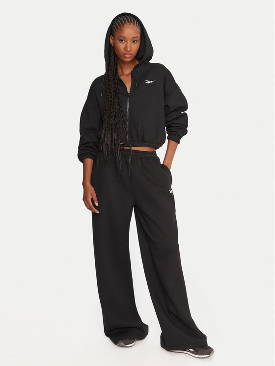 Reebok Reebok Світшот Reebok X Ewa Chodakowska Eleni RK25307CCW Чорний Relaxed Fit