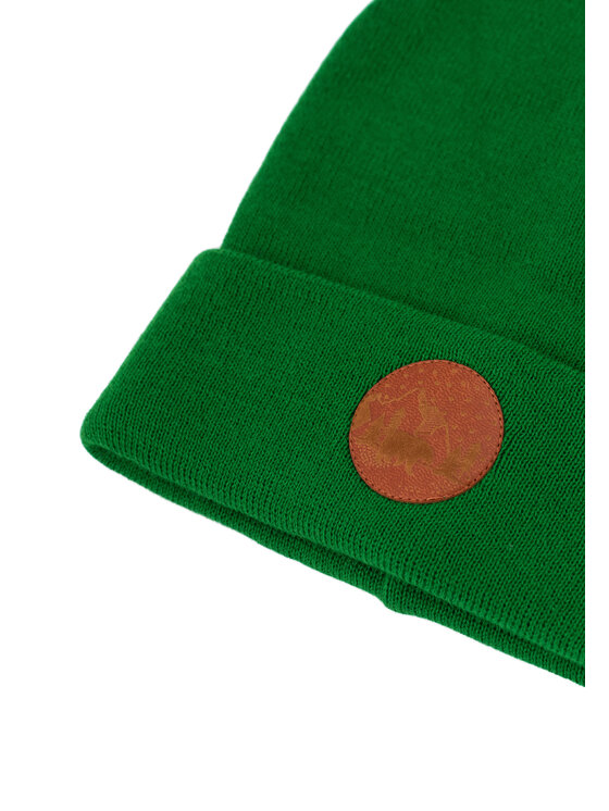 Kabak Kabak Czapka klasyczna beanie Zielony