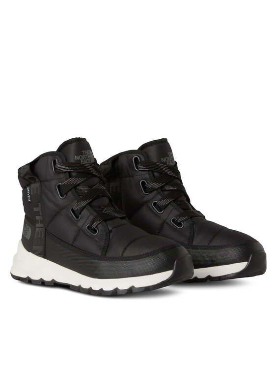 The North Face The North Face Stivali da neve Thermoball Lace Up Luxe Wp NF0A817WKT01 Nero