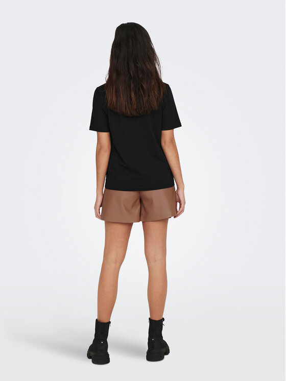 ONLY ONLY T-Shirt 15270390 Czarny Regular Fit