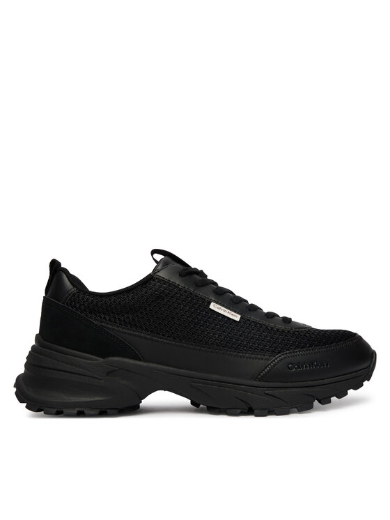 Calvin Klein Calvin Klein Sneakersy Hike Runner Laceup Mesh HM0HM02240 Čierna