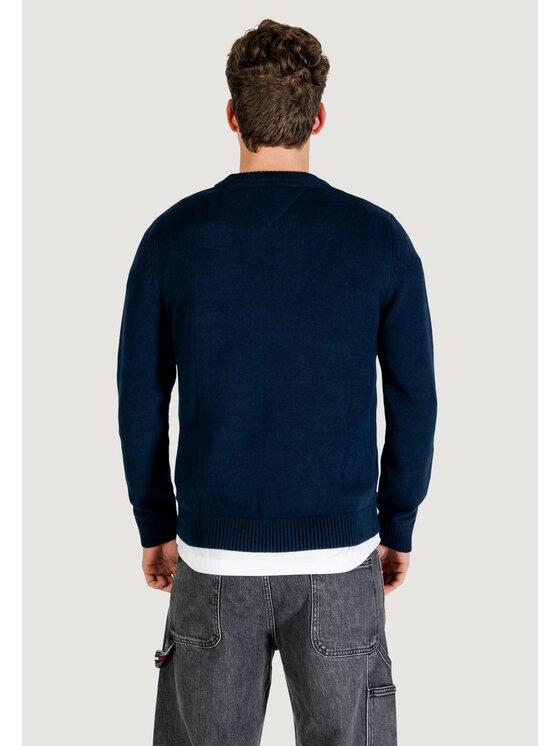 Tommy Jeans Tommy Jeans Πουλόβερ DM0DM22352 Μπλε Casual Fit