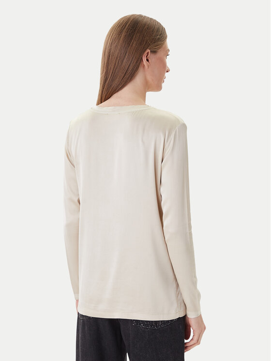 ViCOLO ViCOLO Блузка TF0244 Écru Regular Fit