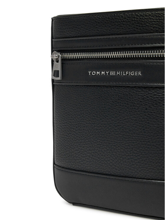 Tommy Hilfiger Tommy Hilfiger Geantă crossover Th Central Mini Crossover AM0AM13205 Negru