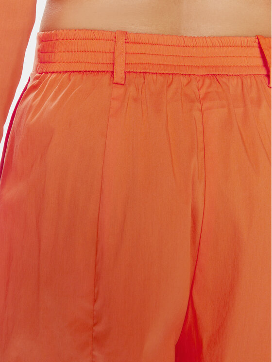 Patrizia Pepe Patrizia Pepe Pantaloncini di tessuto 2P1617/A23-R825 Arancione Regular Fit