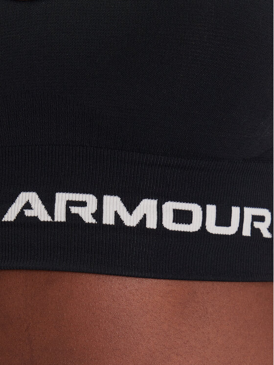 Under Armour Under Armour Športová podprsenka Ua Seamless Low Long Bra 1357719-001 Čierna Compression Fit