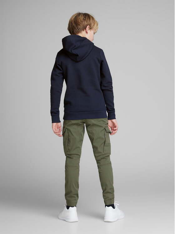 Jack & Jones Junior Jack & Jones Junior Pulóver 12152841 Sötétkék Regular Fit
