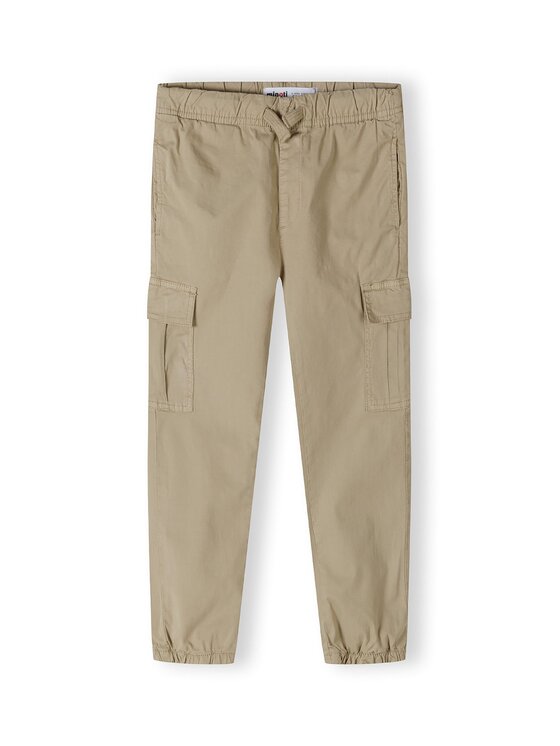 Spodnie cargo MINOTI, Rozmiar 98/104, Szare, 23pant3