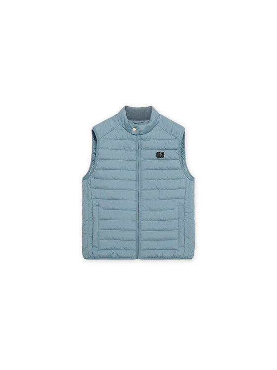 Trussardi Trussardi Kurtka puchowa F006M000037N024 Turkusowy Regular Fit