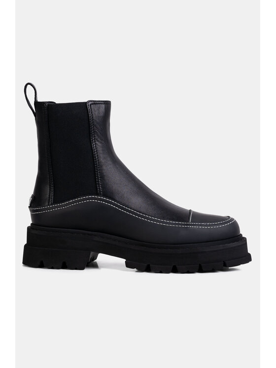 Emporio Armani Emporio Armani Polokozačky X3M363 XN983 Černá