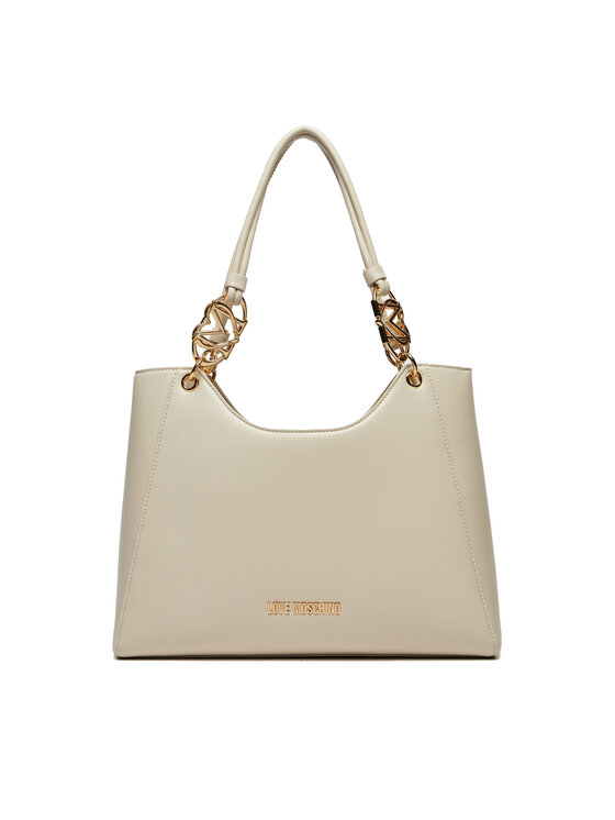 Geantă LOVE MOSCHINO JC4050PP1MLF0110 Écru