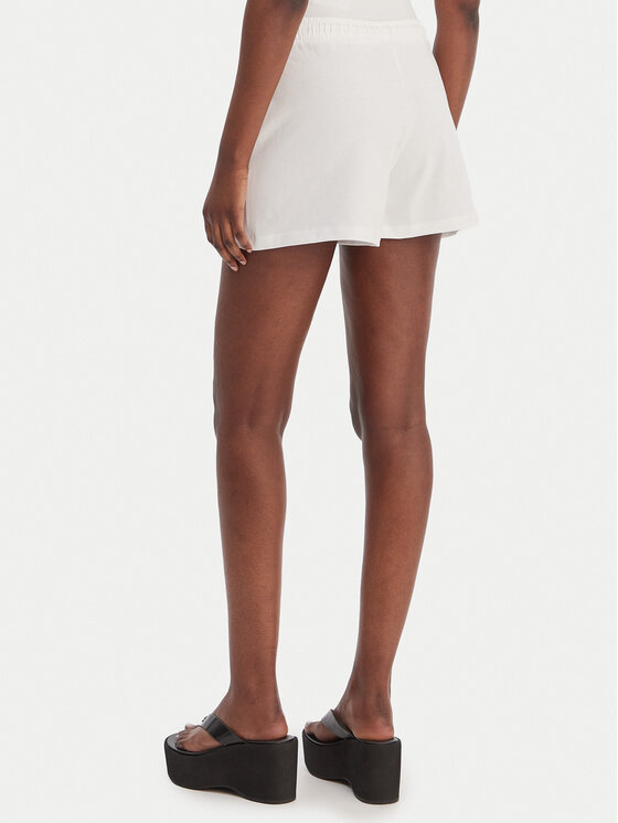 Guess Guess Sporta šorti E6GD01 KCRZ1 Balts Relaxed Fit