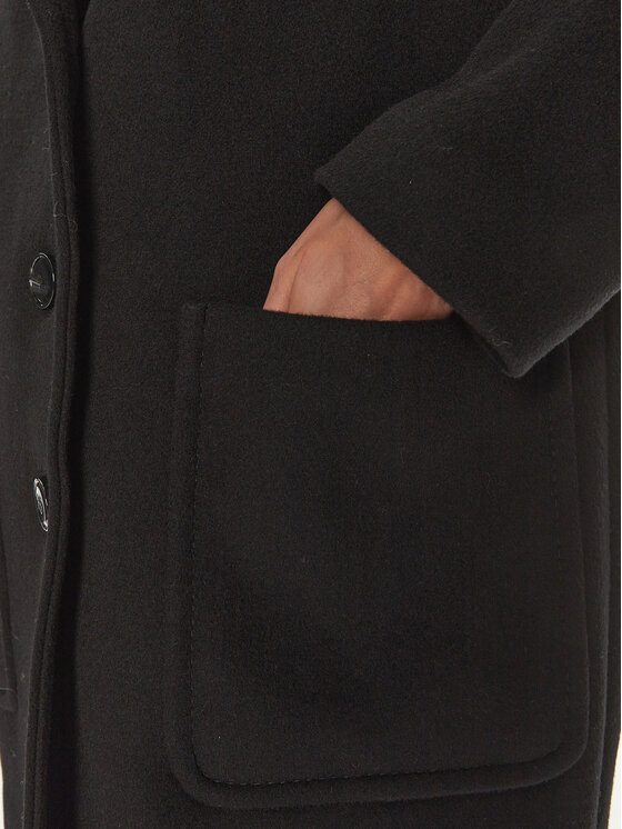 MAX&Co. MAX&Co. Vuneni kaput 2426016033200 Crna Regular Fit