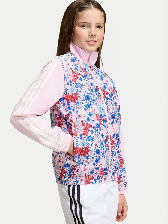 adidas adidas Majica dugih rukava Liberty London KD1759 Ružičasta Regular Fit