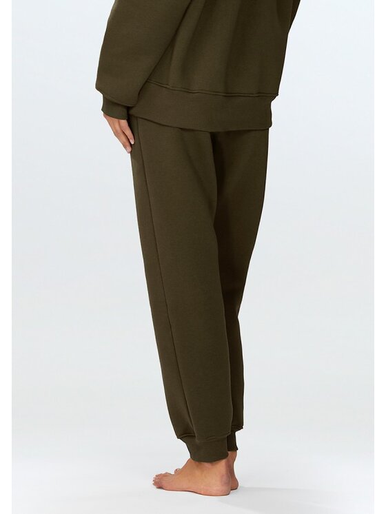 DKaren Sport DKaren Sport Spodnie dresowe Rehema Khaki Relaxed Fit