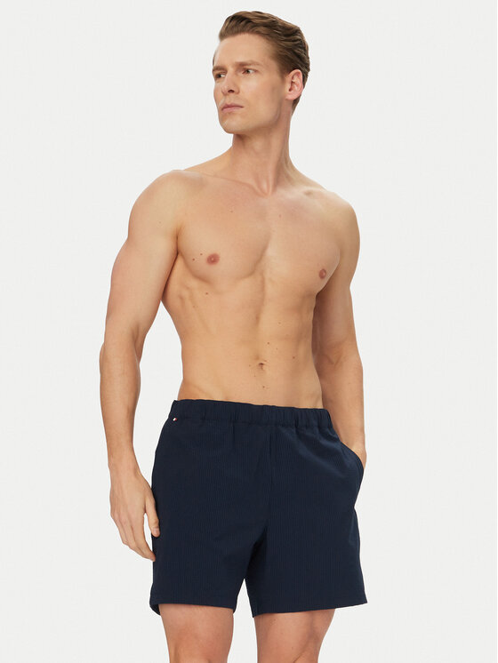 Tommy Hilfiger Tommy Hilfiger Sportovní kraťasy Dover Performance MW0MW42665 Tmavomodrá Regular Fit