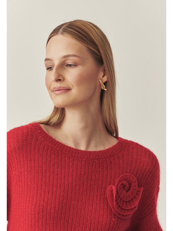 TATUUM TATUUM Sweter CLAIRE Czerwony
