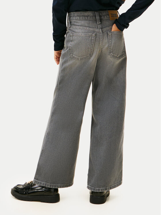 Tommy Hilfiger Tommy Hilfiger Jeans Mabel KG0KG09286 Grau Wide Leg