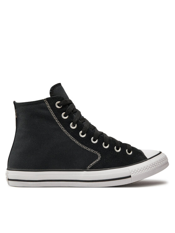 Converse Plátenky Chuck Taylor All Star Mixed Materials A08186C Čierna