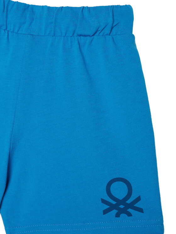 United Colors Of Benetton United Colors Of Benetton Szorty sportowe 3BL0G900Q Niebieski Regular Fit